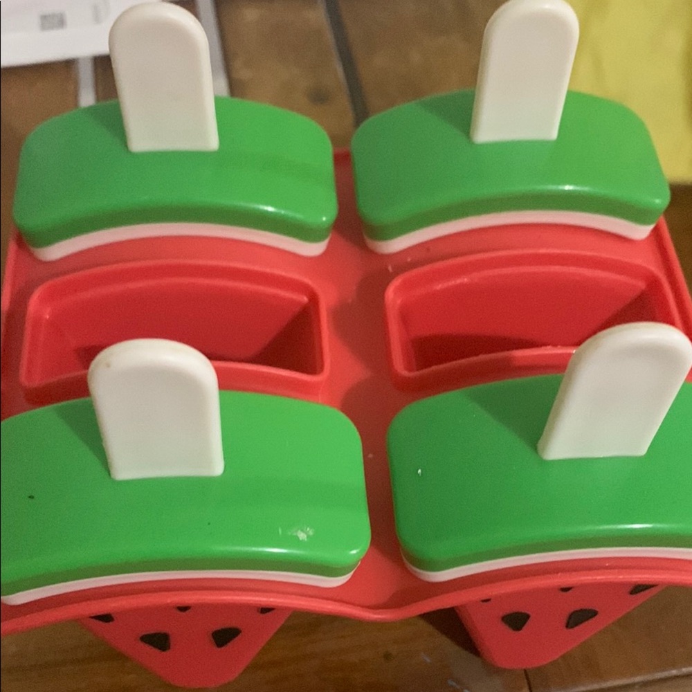 Watermelon Popsicle Mold Set